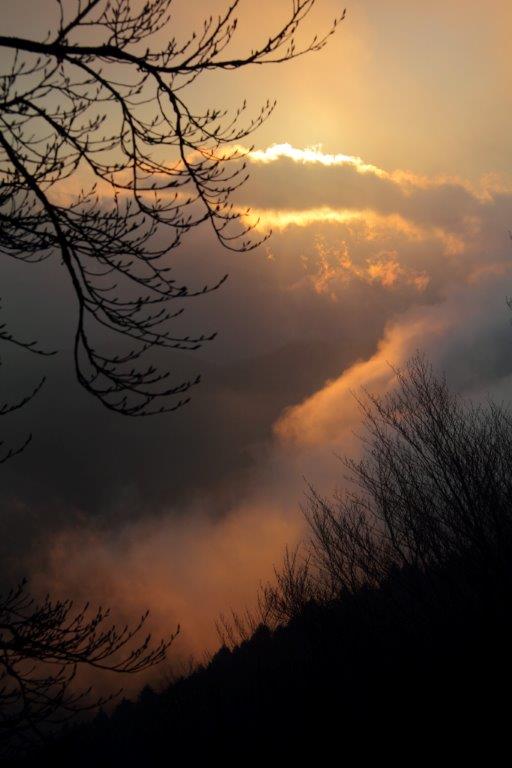 Alba al Parco Nazionale delle Foreste Casentinesi